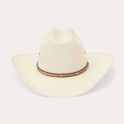 Angus 10X Straw Cowboy Hat Natural - Stetson