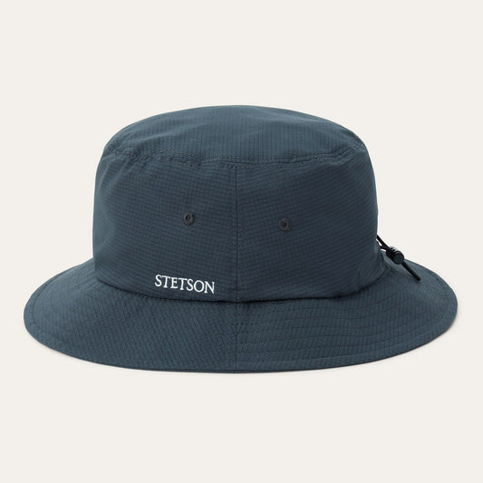 Cool Dots Bucket Hat Charcoal - Stetson