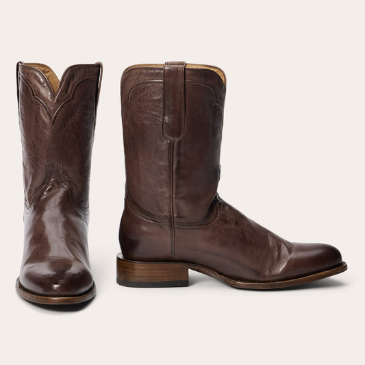 Cassidy Roper Boots Smooth Brown - Stetson