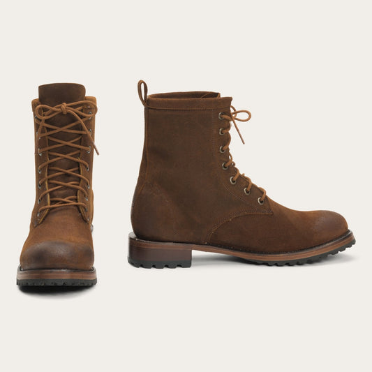 Sam Lace Up Brown Suede - Stetson