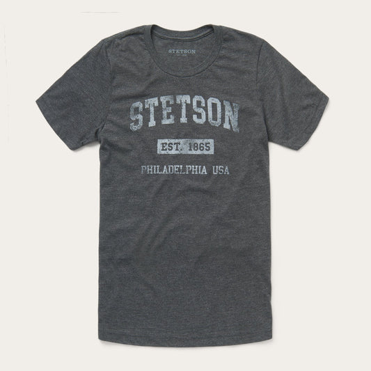 1865 Graphic Tee Grey - Stetson