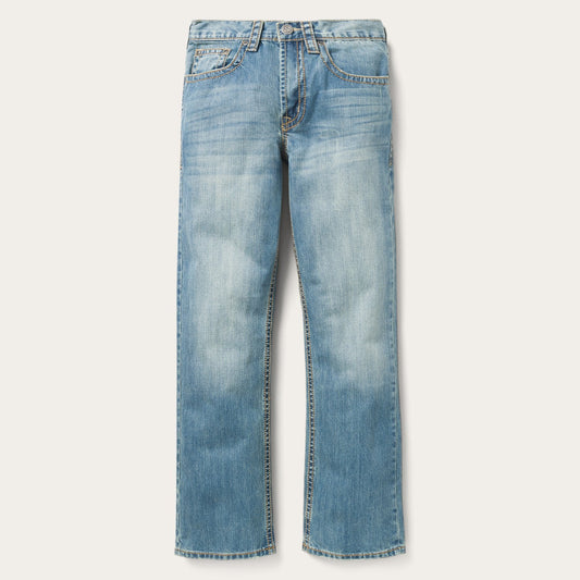 1520 Medium-Rise Bootcut Jeans Light Wash - Stetson