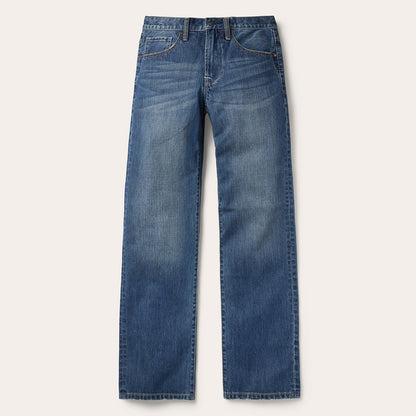 1312 Low-Rise Bootcut Jeans Medium Blue - Stetson