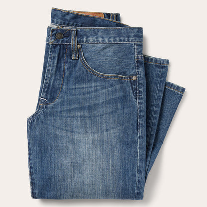1312 Low-Rise Bootcut Jeans Medium Blue - Stetson
