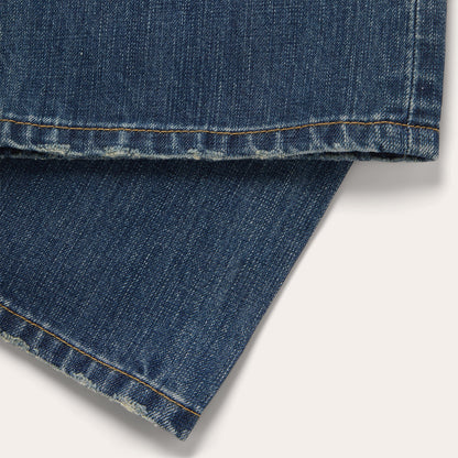 1312 Low-Rise Bootcut Jeans Medium Blue - Stetson