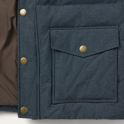 Western Down Fill Jacket Blue - Stetson