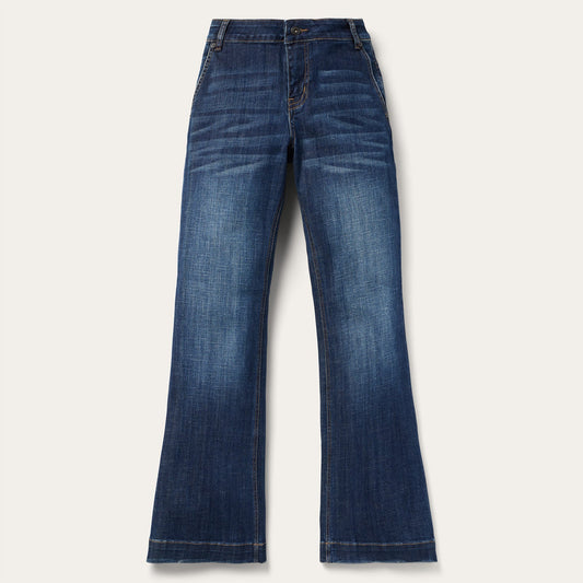 214 City Trouser Jeans Medium Dark Blue - Stetson