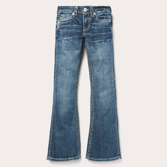 816 Classic Bootcut Jeans Destructed Wash - Stetson