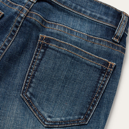 921 High-Rise Flare Jeans Medium Dark Blue - Stetson