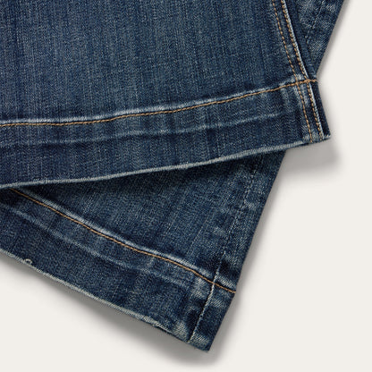 921 High-Rise Flare Jeans Medium Dark Blue - Stetson