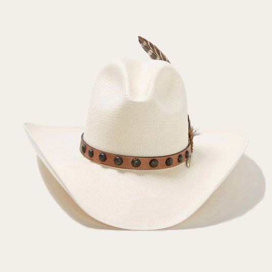 Broken Bow 10X Straw Cowboy Hat Natural - Stetson