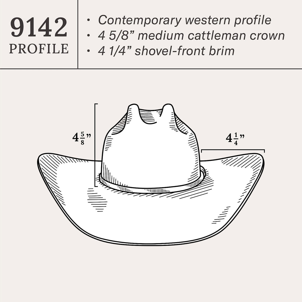 Gold Creek Denim Mix - Stetson